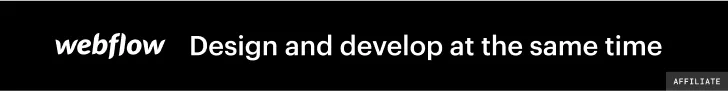 Webflow referral banner