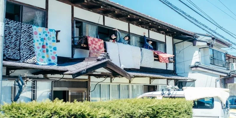 Exterior of ADDress Shiojiri A, which has a kitchen but no parking