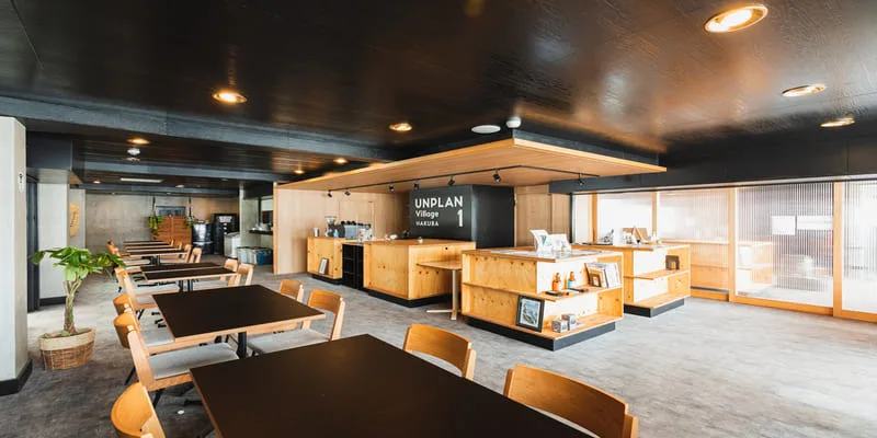 Exterior of ADDress Hakuba B, which has a kitchen and six free parking spaces