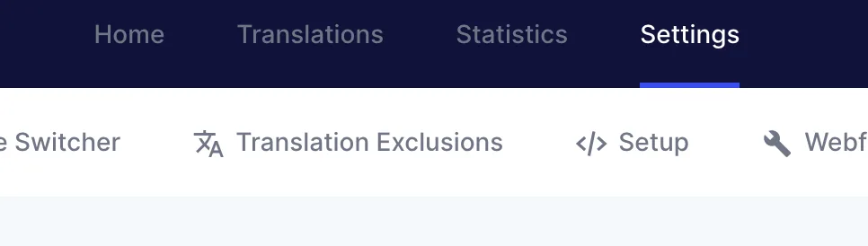 Weglot's URL exclusion rules